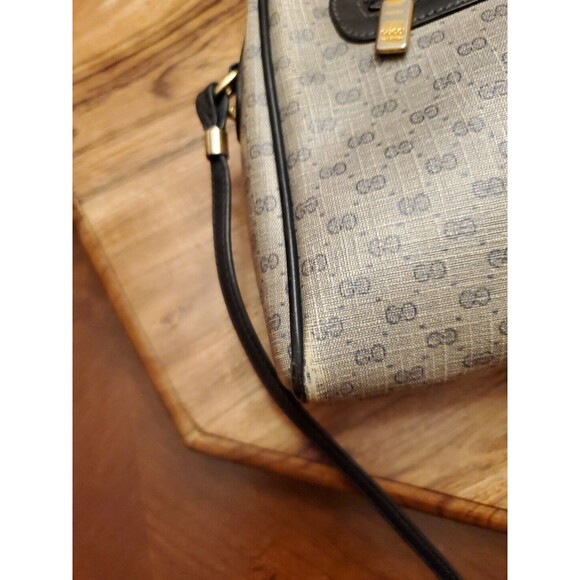 Vintage Gucci Ophidia Web GG Supreme Navy Canvas Crossbody Bag - Picture 12 of 16